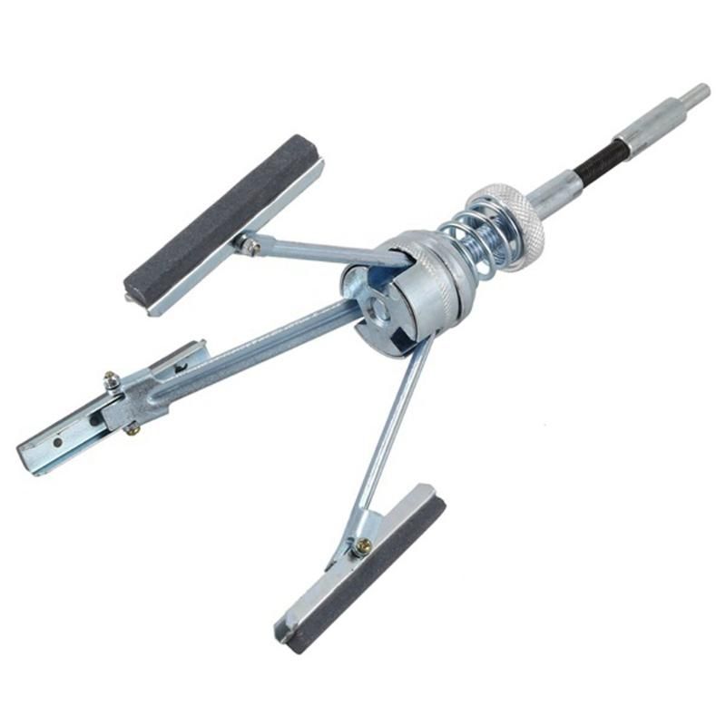 2020 3 Jaw Adjustable Car Engine Cylinder Hone Stones Flexible Shaft