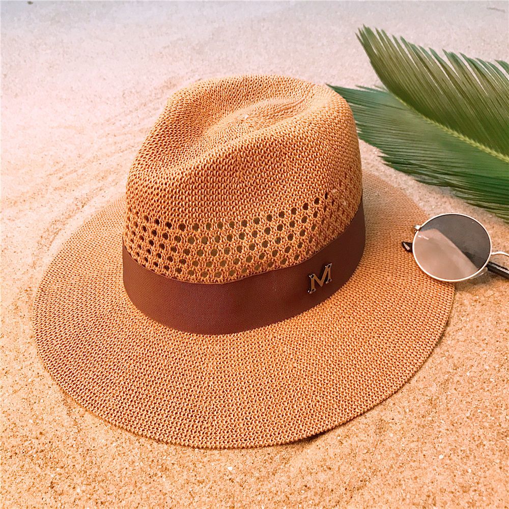 mesh panama hat