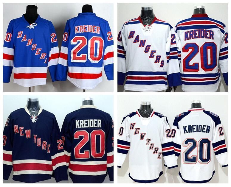 High Quality Cheap New York Rangers #20 Chris Kreider Jersey