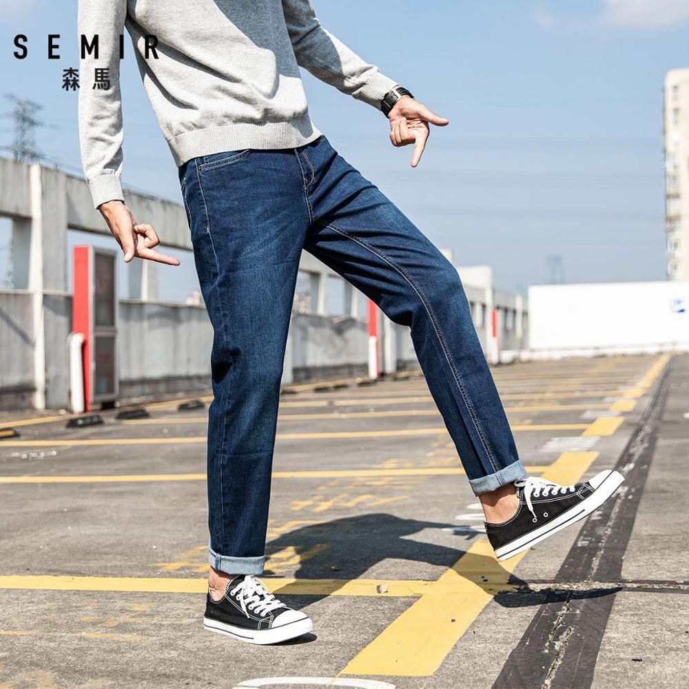 SEMIR Jeans For Men Slim Fit Pants 