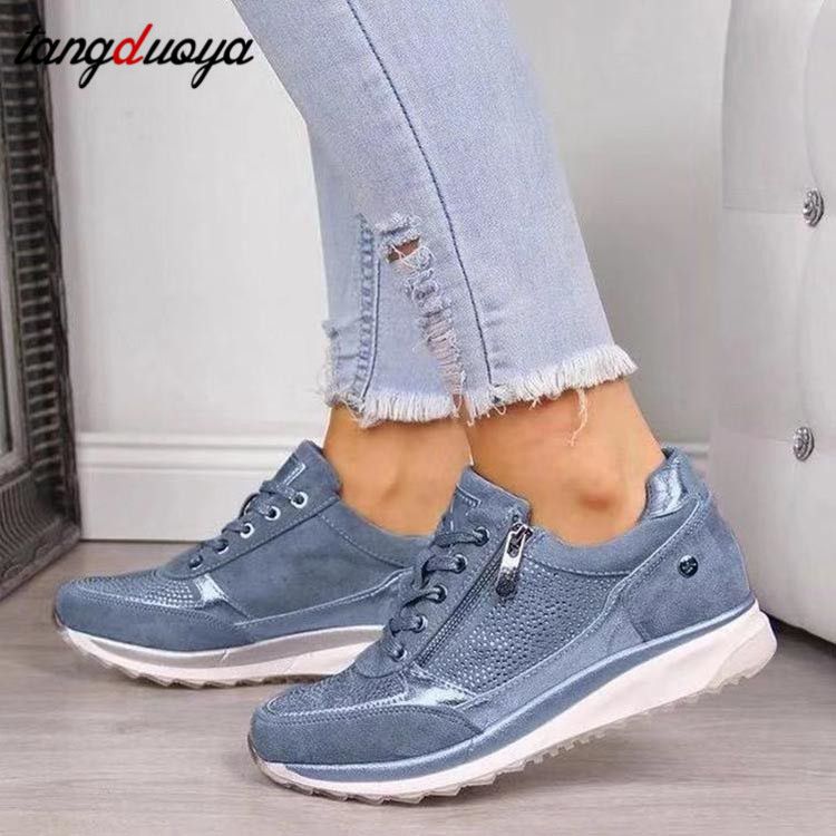 rhinestone running shoes