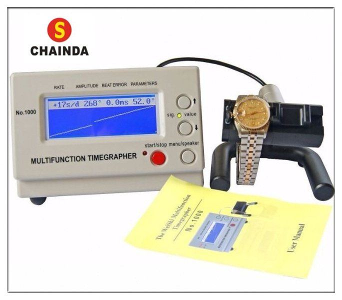 Weishi 1000 Mechanical Watch Timing Machine Watch Timegrapher For