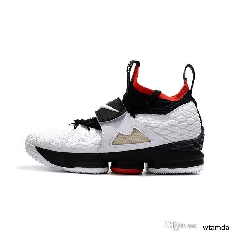 Compra Hombres Baratos Lebron 15 Diamante Zapatos De Baloncesto Del Césped  A La Venta De Flores Estilo De Vida Negro Blanco Azul De Corte Bajo Botas  De Las Zapatillas De Deporte Al