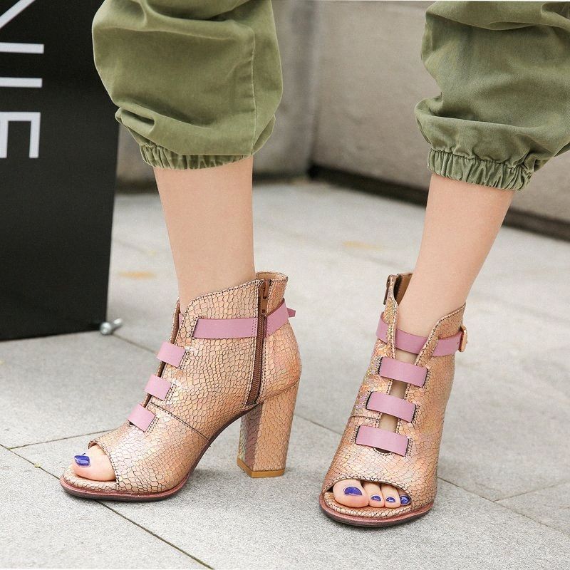 open toe cowboy boots