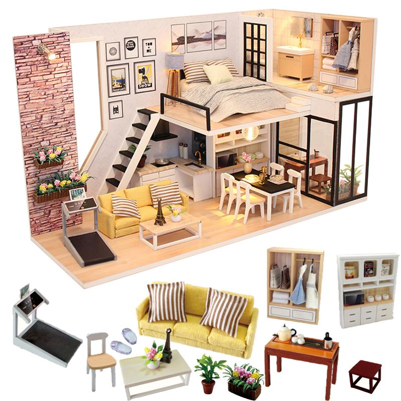 diy dollhouse box
