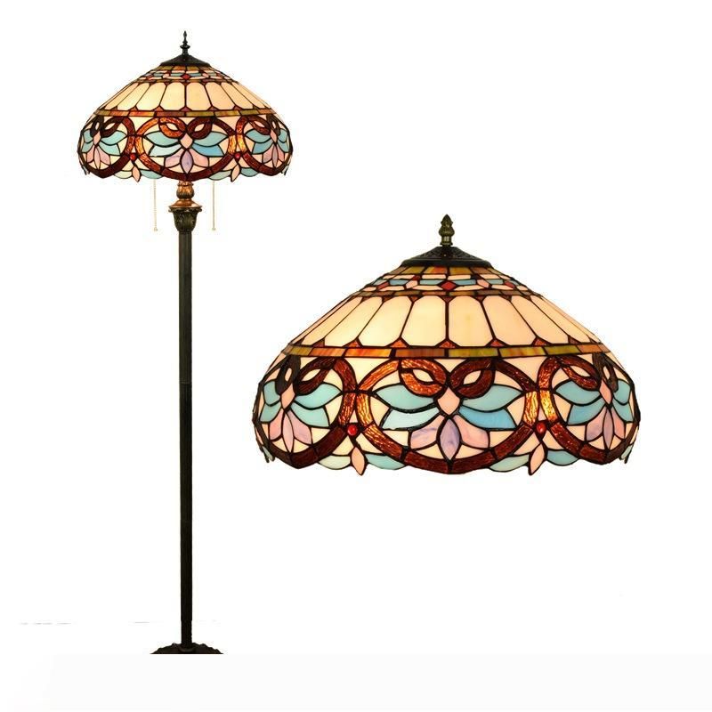 2021 Tiffany Floor Lamp Blue Color Flowers Vintage Eurepean Stained Glass Lights For Living Room Led Bedside Floor Lights Tf036 From Girban 1 489 59 Dhgate Com A reference source for antique stained glass leaded lamps. dhgate com