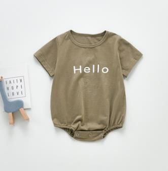 # 5 Letter Infant Romper