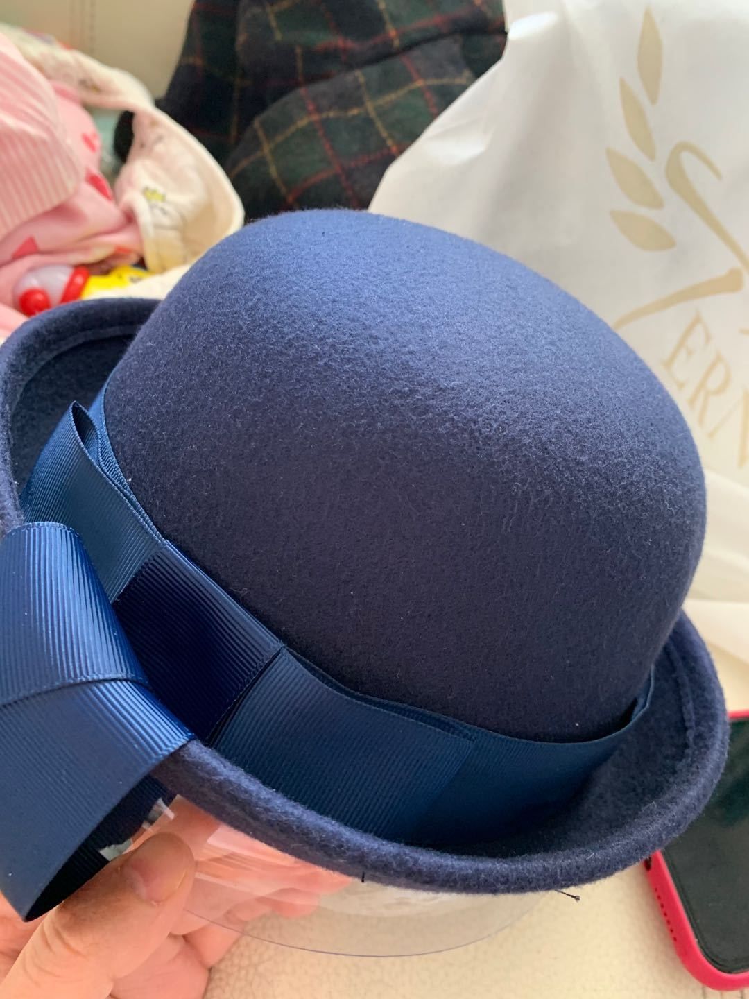 round wool hat