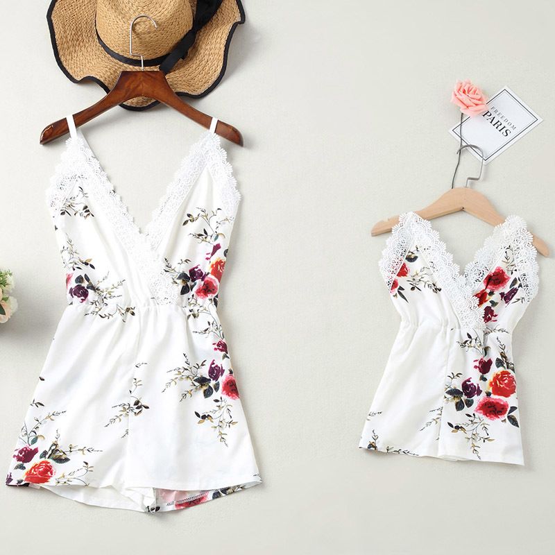 mom and girl dresses