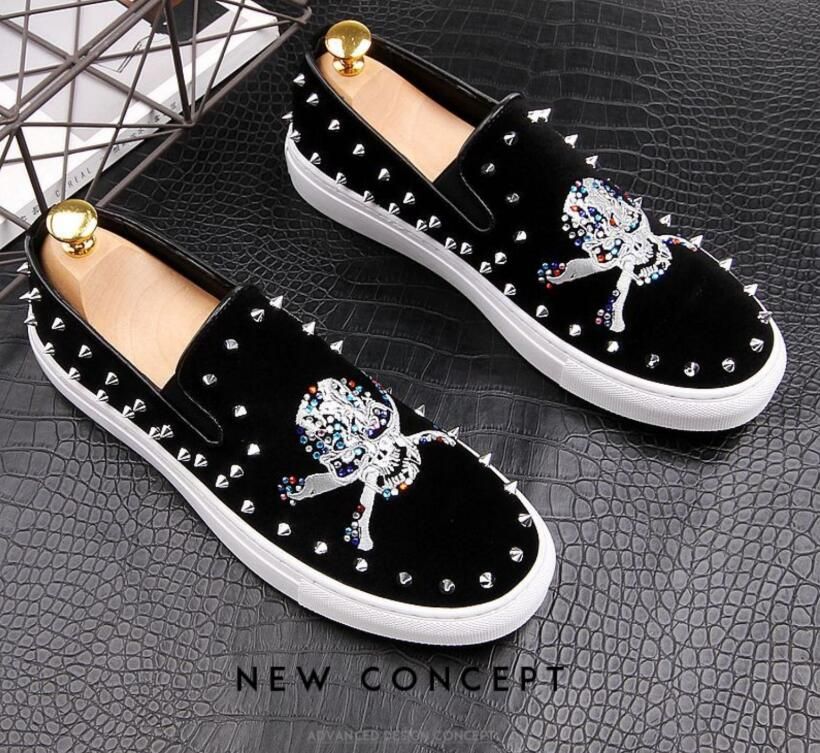 skeleton moccasins