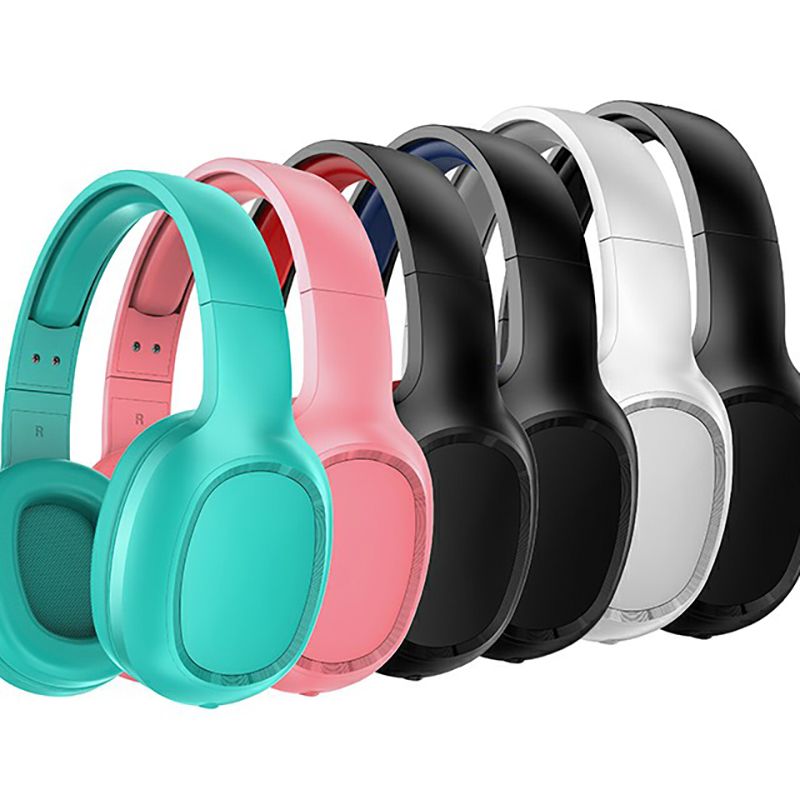 colorful headphones