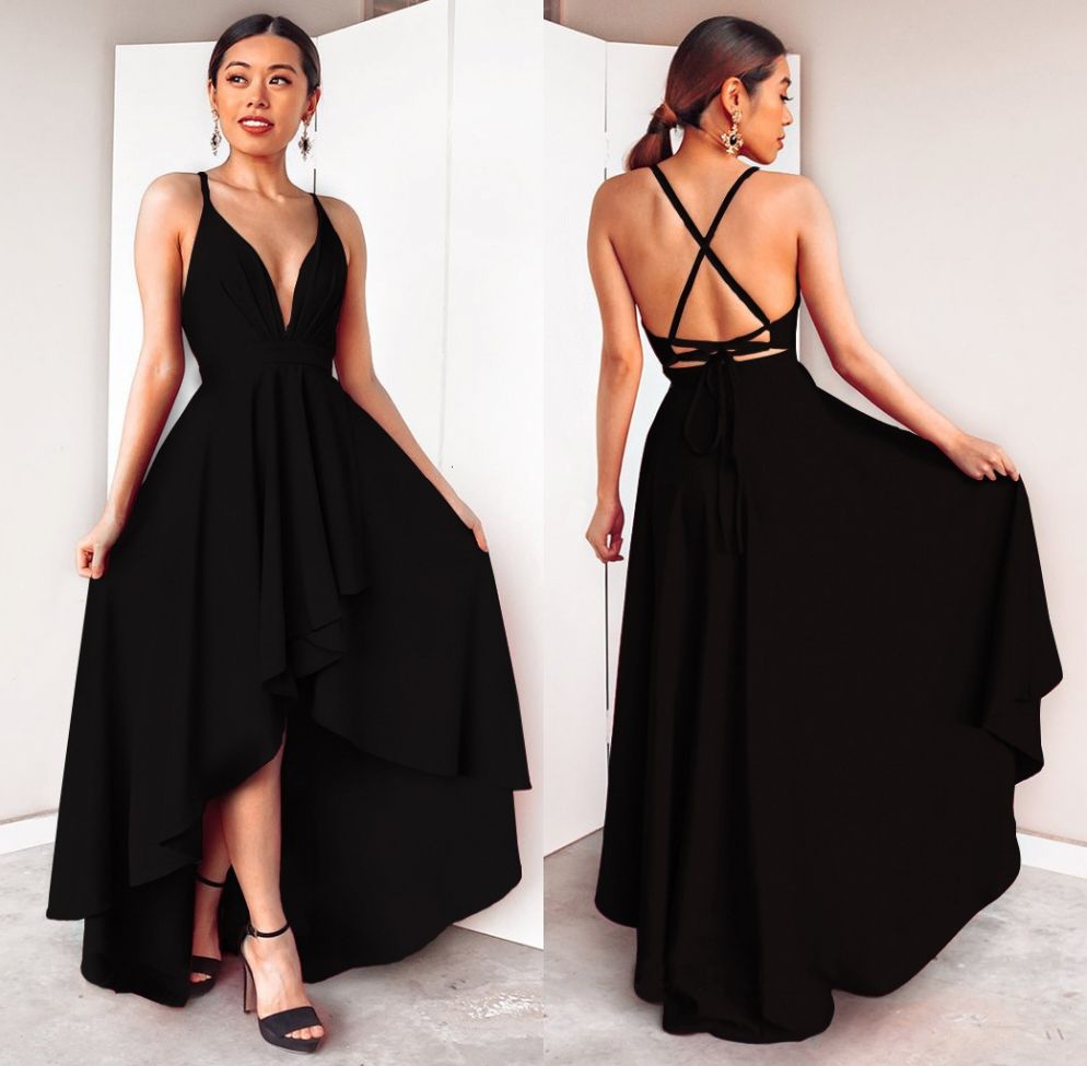 elegant sexy black dress