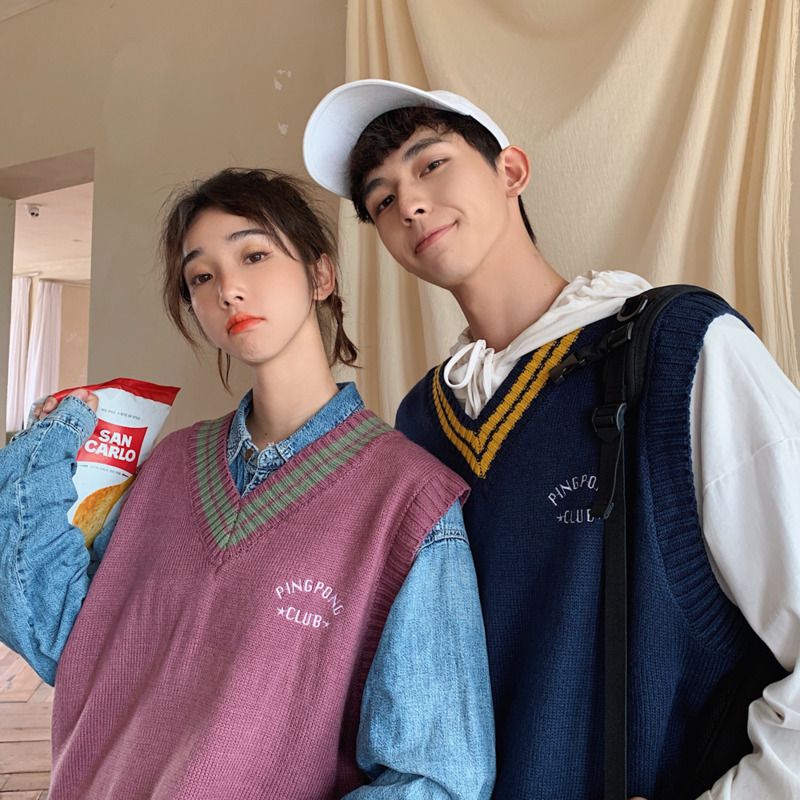 sweater vest mens fashion