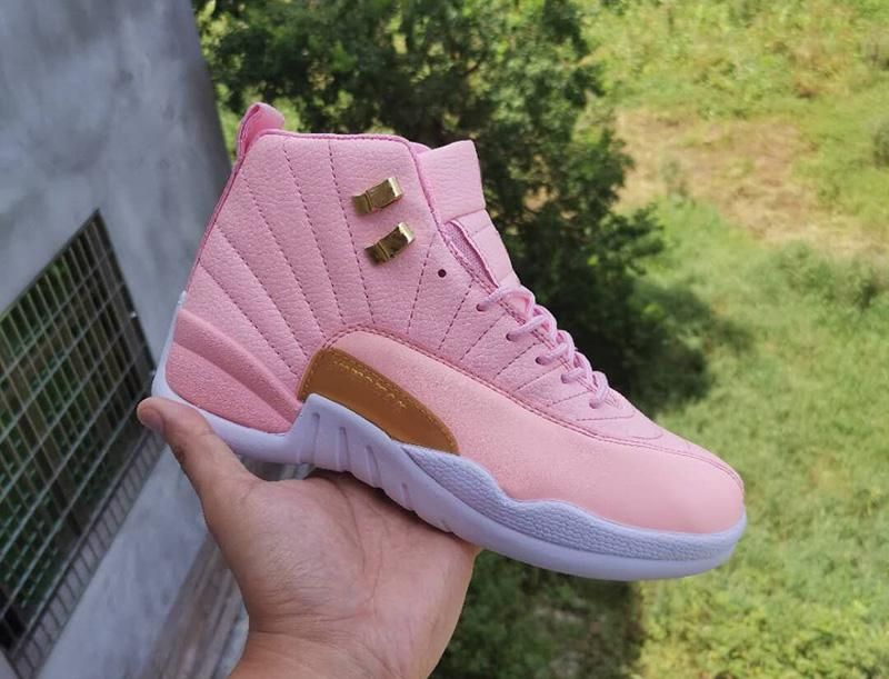 pink and gold 12s