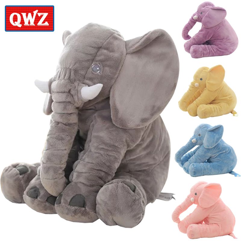 2020 QWZ 40/60cm Infant Plush Elephant Soft Appease ...
