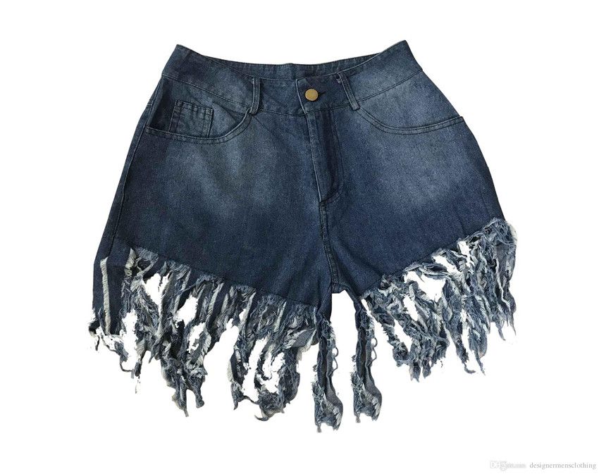 Compra Verano Mujeres Short Tassel Jeans High Cintura Jeans Diseñador De  Moda Vintage Shorts Jeans Pantalones Flacos Femeninos Barato | Entrega  Rápida Y Calidad | Es.Dhgate