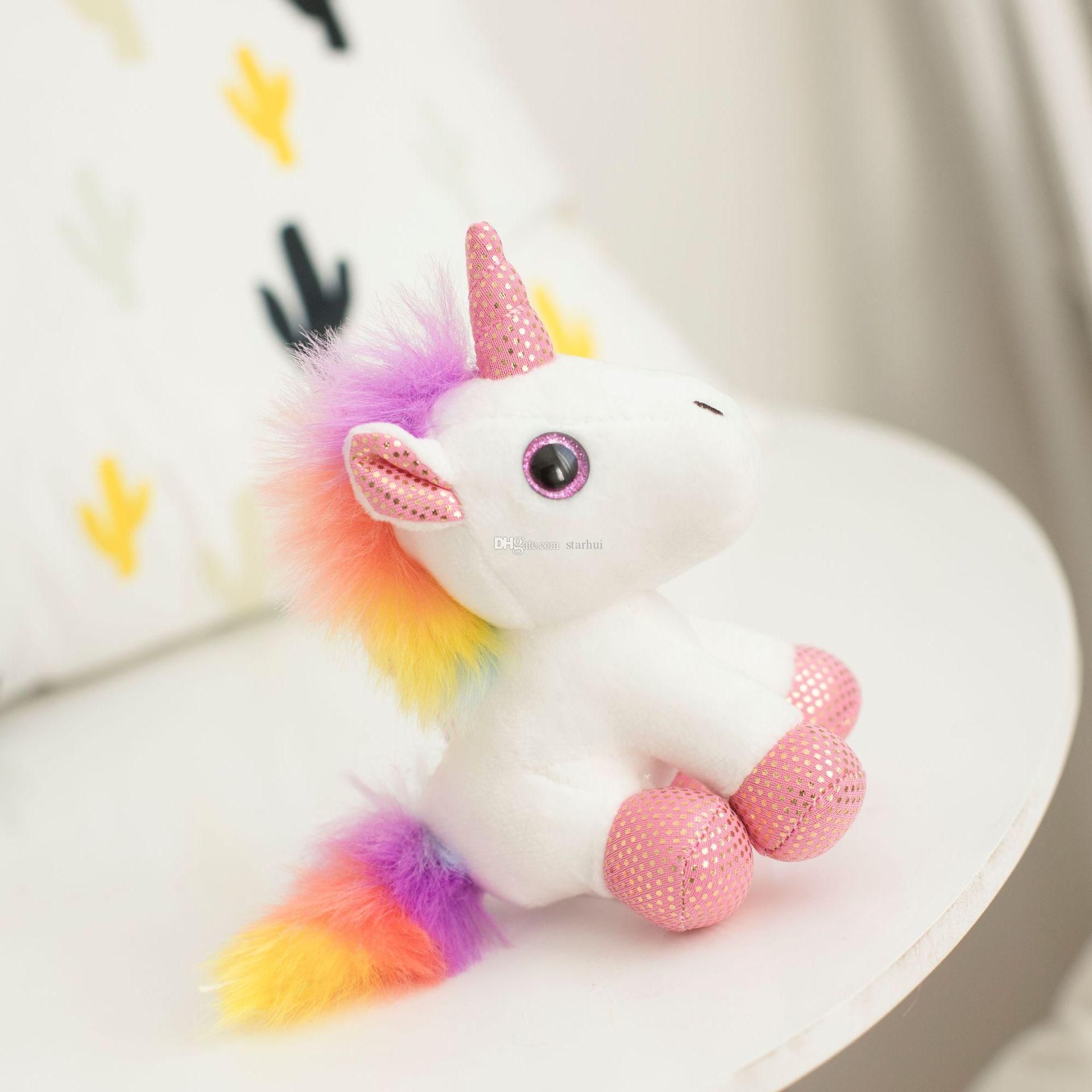 mini unicorn stuffed animal