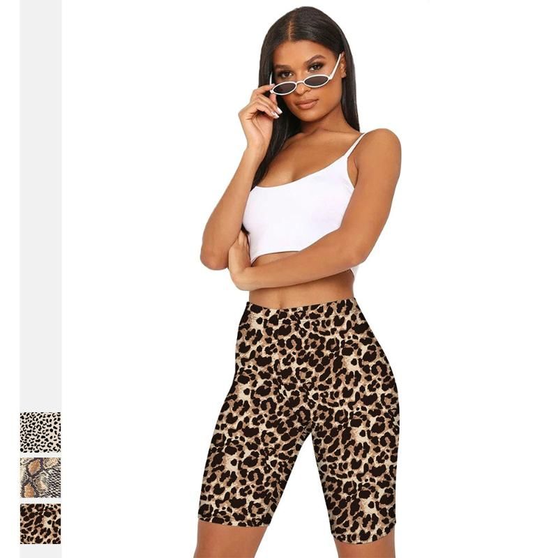 Compra Impresión Animal De La Bici Pone En Cortocircuito Mujeres Atractivas  Ropa De La Aptitud Gimnasio Leopard Inspector De La Serpiente De La  Mariposa La Flora Impresión Deportes Pantalones Cortos De Ciclista