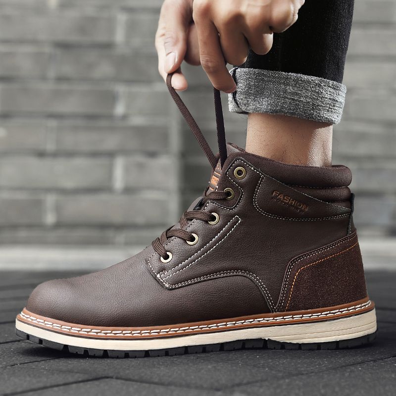 mens shoes with spring heels