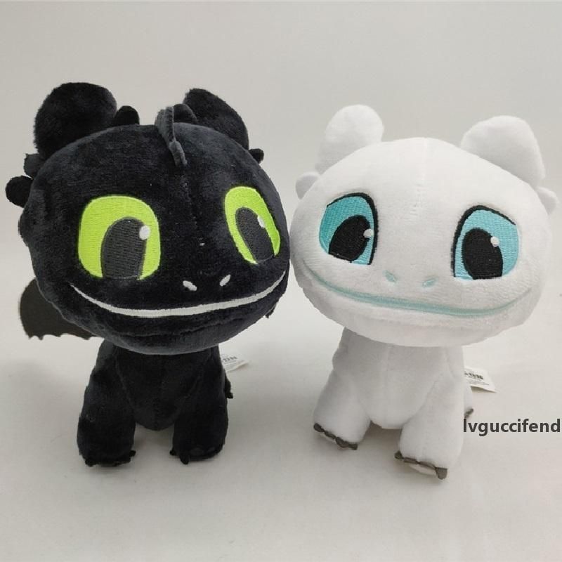 toothless and light fury stuffed animals