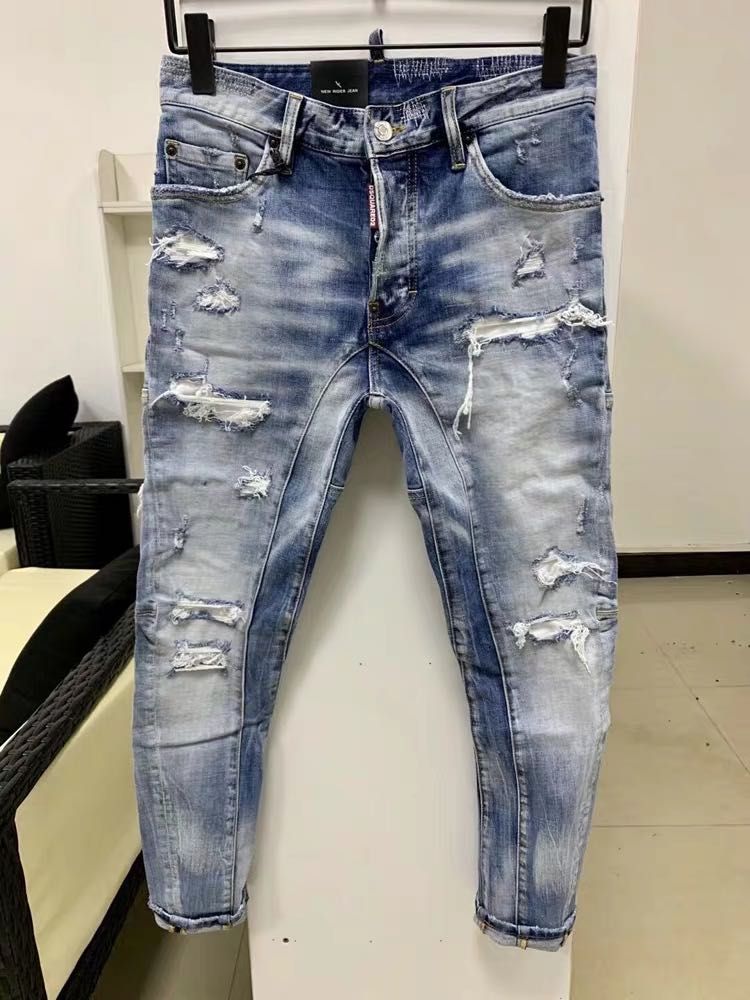 slim designer jeans