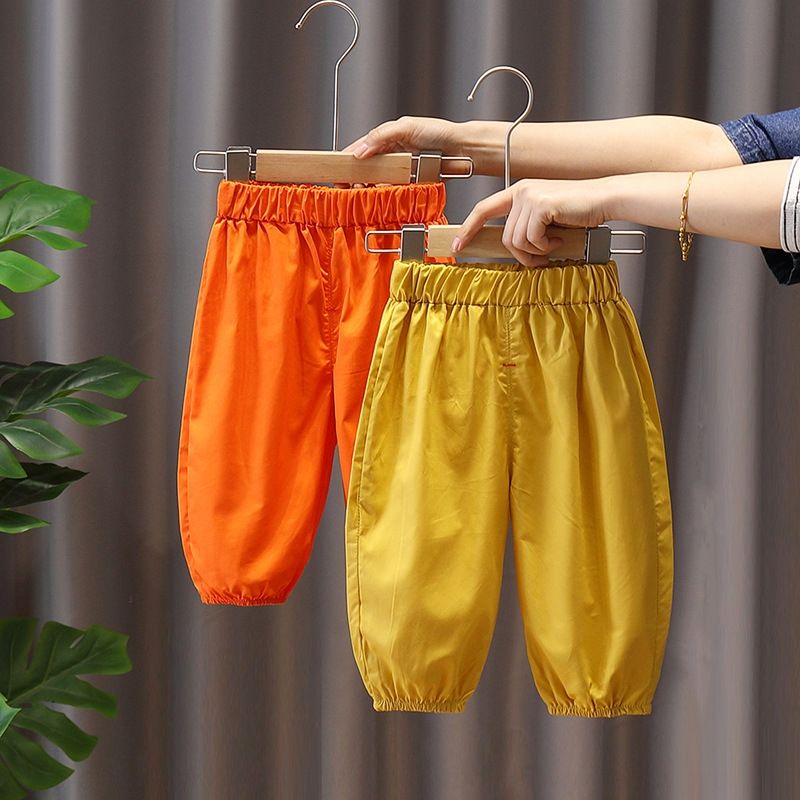 boys white beach pants