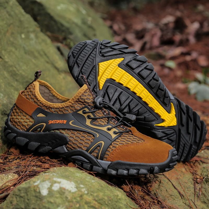 2021 VEAMORS Men Mesh Hiking Wearproof Rubber Upstream Shoes Quick Dry Breathable Trekking Water Sports Sneakers Soft Good Grip CX200713 From Dang06, $40.39 | DHgate.Com