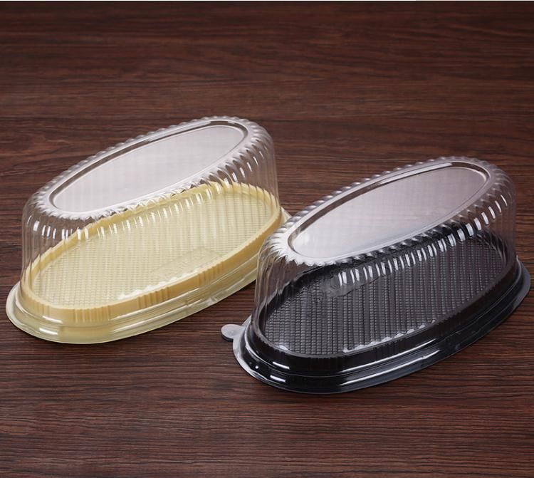 Cheese Cake Container Plastic Clear Wedding Cake Box Case Mousse Pastry