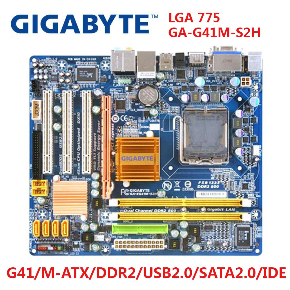 Gigabyte G41 Motherboard Ram Support