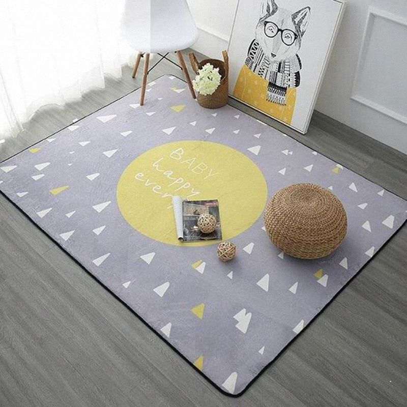 Nordic Pink Yellow Blue Printed Carpet Rugs Anti Slip Floor Mat Soft Baby Playing Carpets For Living Room Indoor Bedroom Rug Bhsu Discount Area Rugs Carpet Online From Cnwalmart 32 16 Dhgate Com
