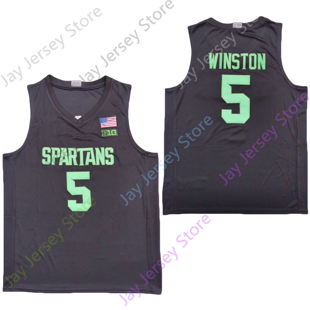 michigan state youth basketball jersey