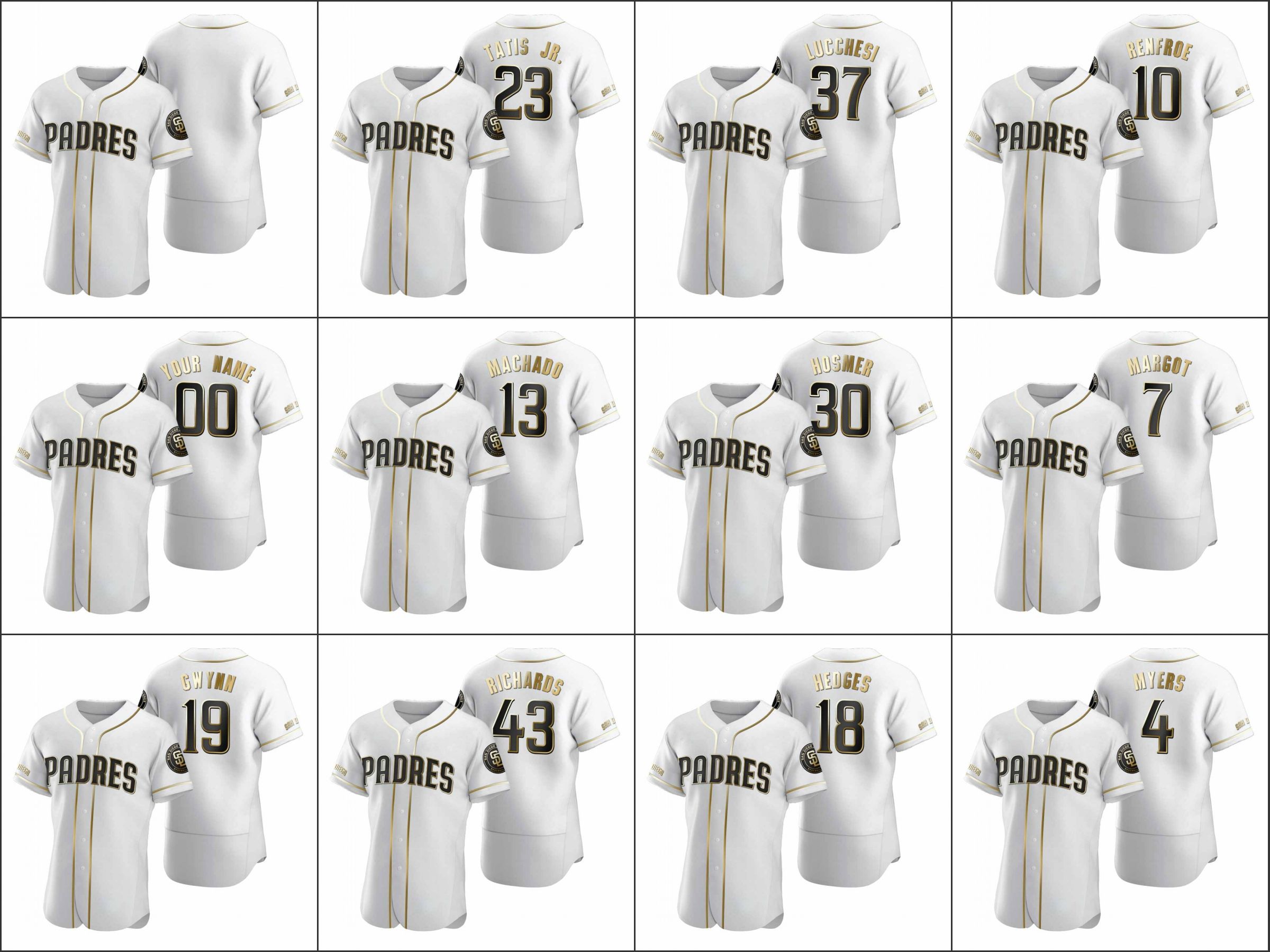 dhgate padres jersey