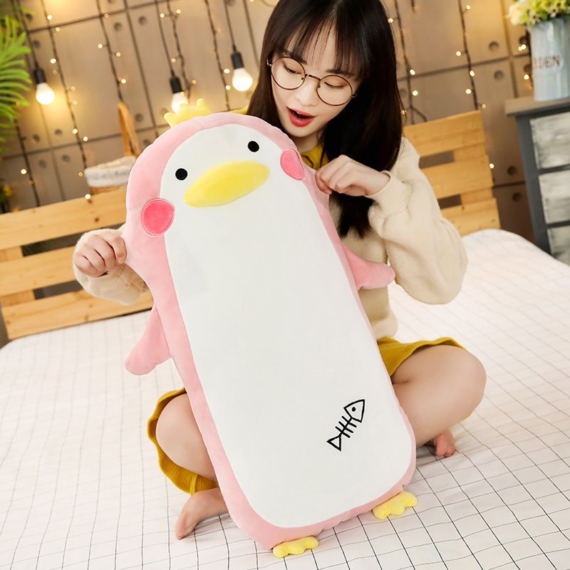 giant plush penguin