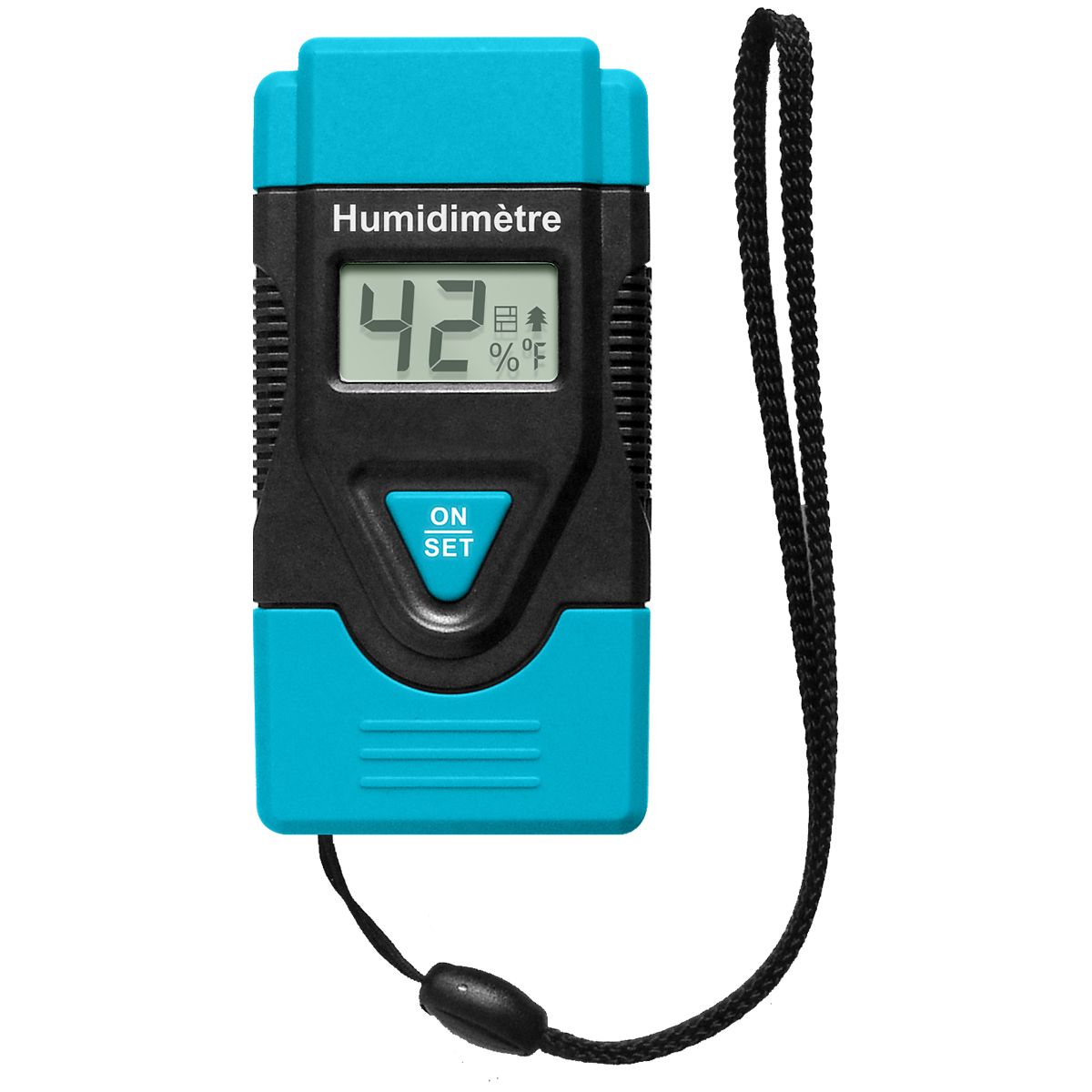 Allsun Digital Wood Moisture Meter 2 Pin LCD Screen Water Content