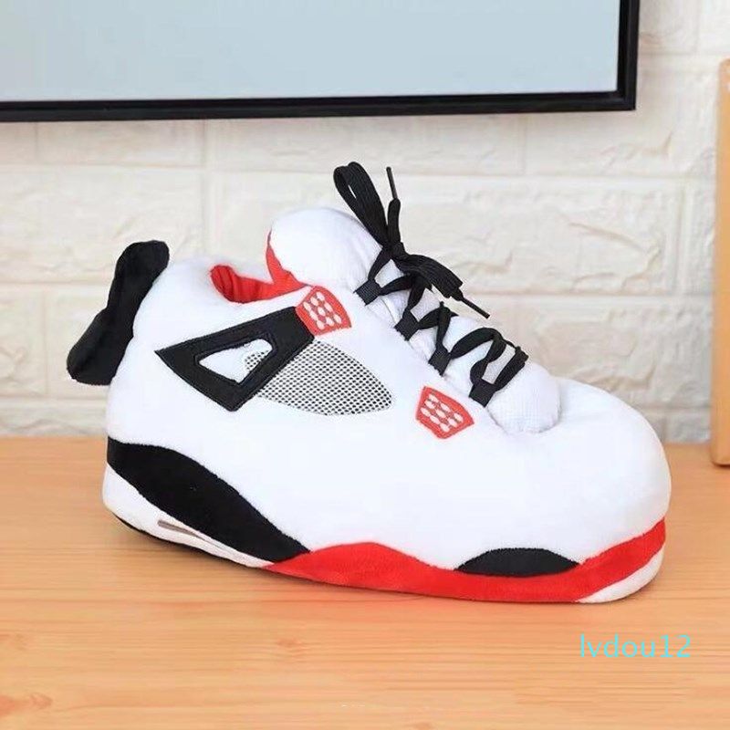 Hot Sale- Unisex Big Size 35-43 Snug Sneakers Dames Huis Vloer Slippers  Dames / Mannen Winter Warm Home Slippers Dames Dia's One Size Shoes