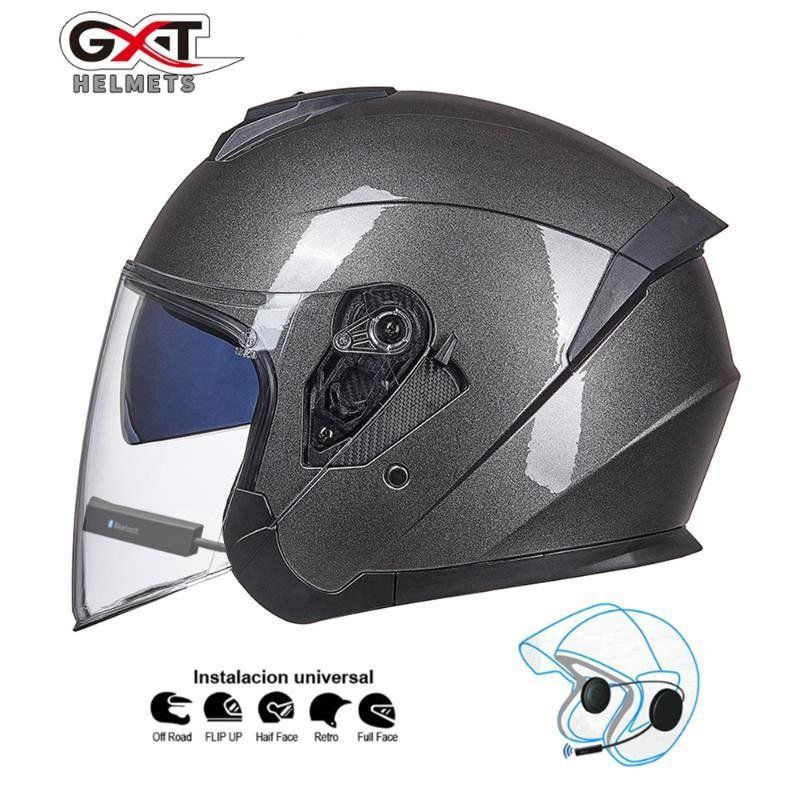 GXT Casque Bluetooth Casque De Moto Casque Moto Biker Haut Parleur
