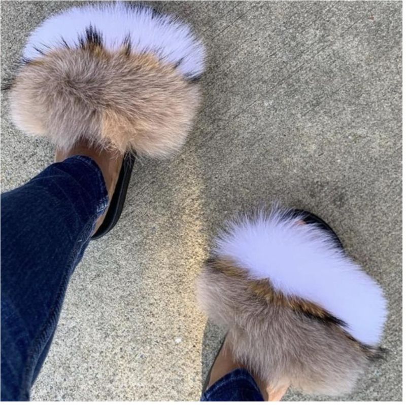raccoon slippers