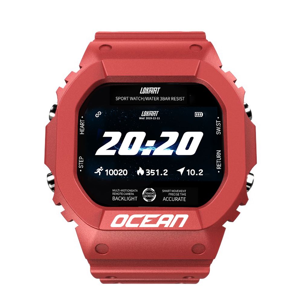Suministro Al Por Mayor Lokmat Ocean Smart Watch Pantalla Táctil Bluetooth  Mensaje De Empuje Control Remoto Impermeable Al Aire Libre De Lokmat, 16,21  € | Es.DHgate.Com