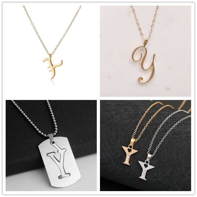 a letter chain locket a letter chain locket