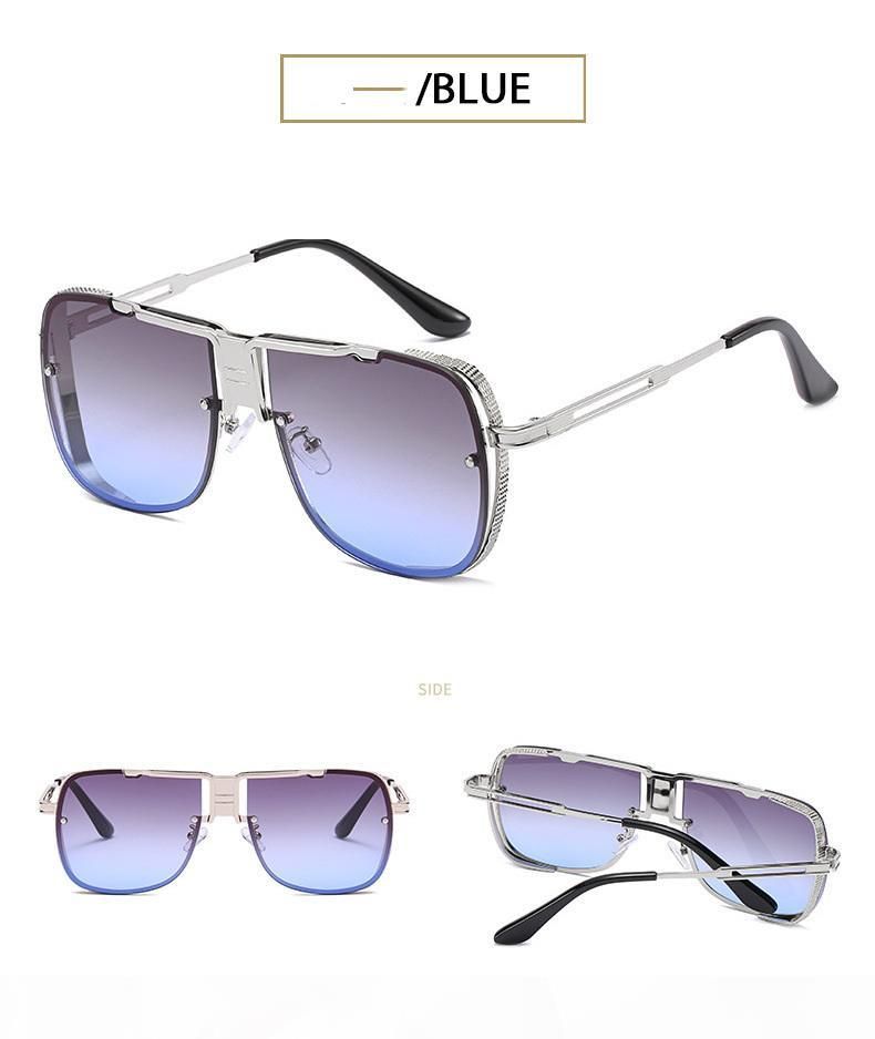gold frame sunglasses mens