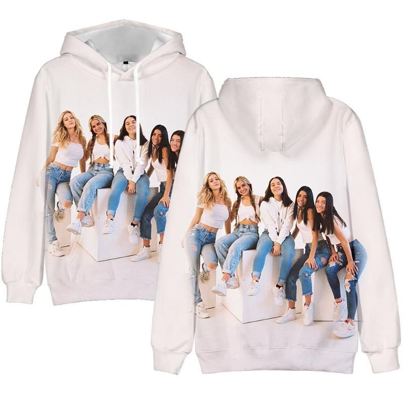 Compra Sudaderas Con Capucha Para Mujer Moda Charli Damelio Merch Para Niña  Mujeres Divertidas Sudadera Con Capucha Sudadera Casual Trendy Female Ropa  Hip Hop Winte Barato | Entrega Rápida Y Calidad 