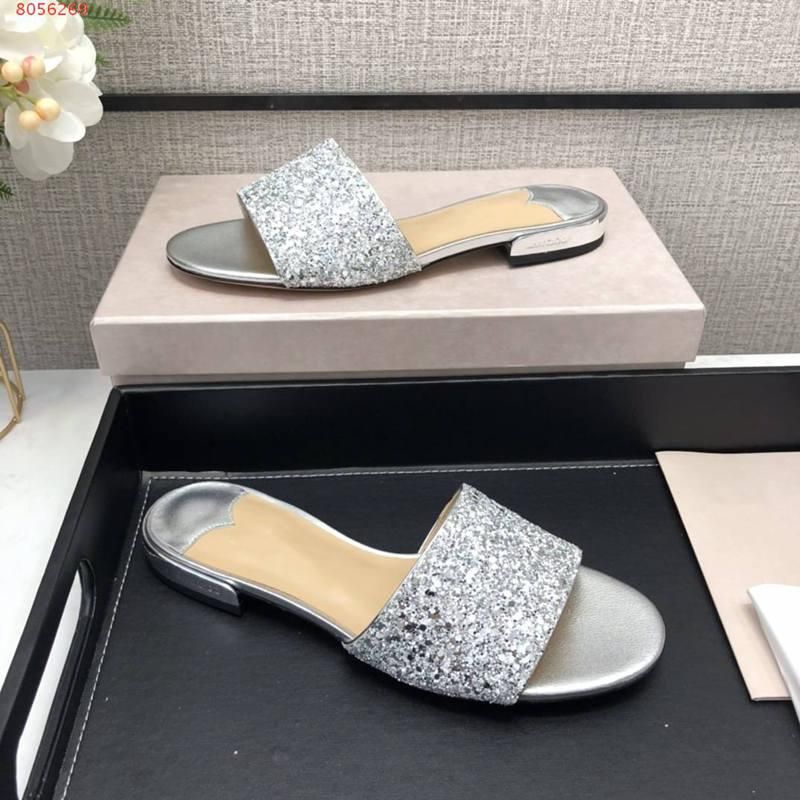 womens silver slippers