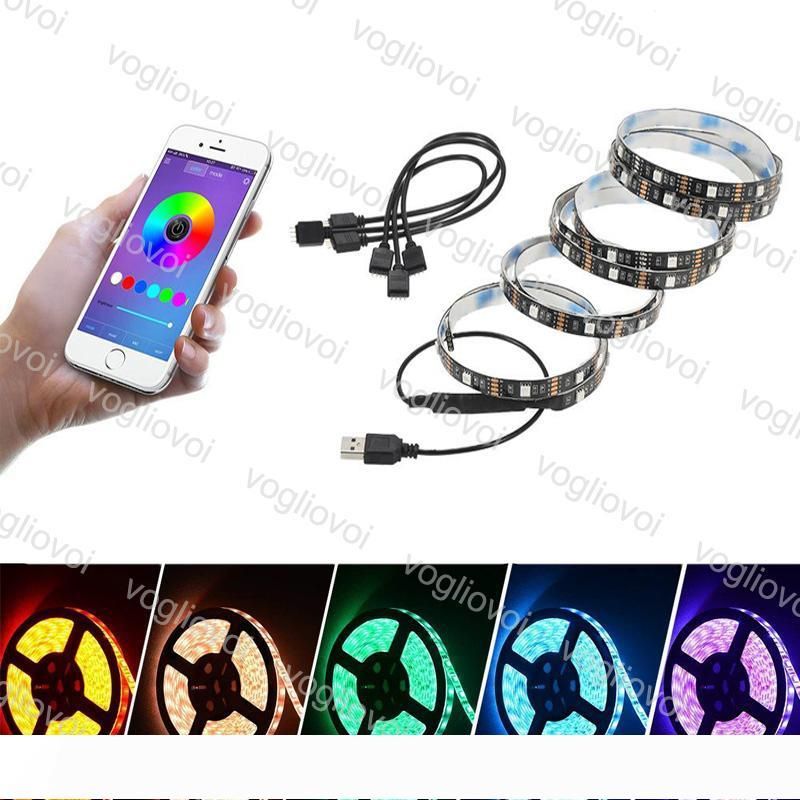 LED Strip Bluetooth RGB LED Light 5050 Waterproof DC 5V USB 1M 2M