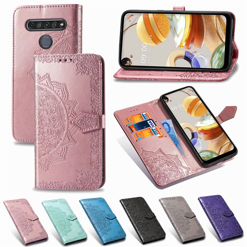 Melhor E Mais Barato Cases Para Celulares Telefone Capa Para LG K61 Couro  K61 Carteira Magnetic Tampa Do Cartão Para Por LG Stylo 6 Tampa Do Telefone  Stylo6 Saco Do Telefone Para