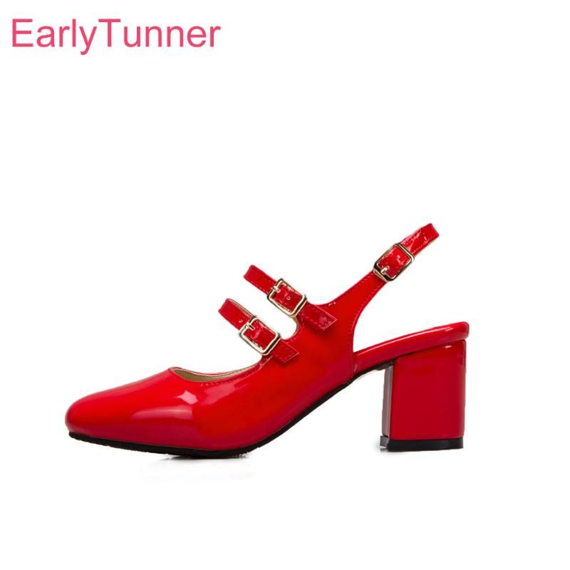 2 inch chunky heel sandals