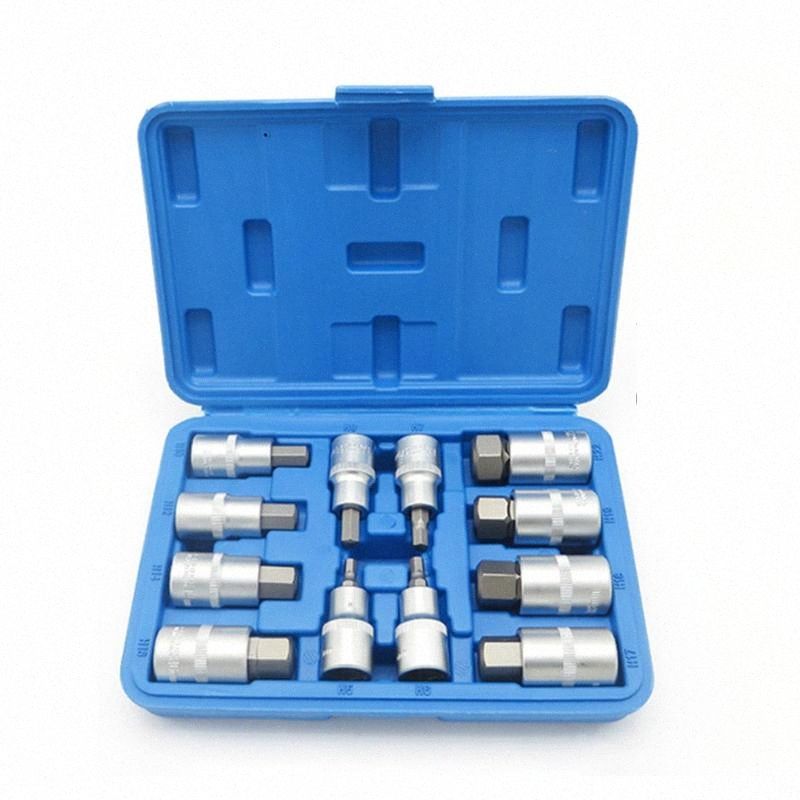 hex bit socket set 1 2 drive