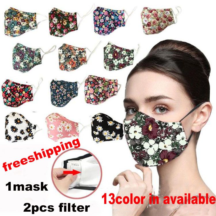 satin al filtre yikanabilir tekrar kullanilabilen bez agiz maskesi kucuk papatya ile moda yuz maskesi anti toz pus koruyucu maske dha382 gunesten