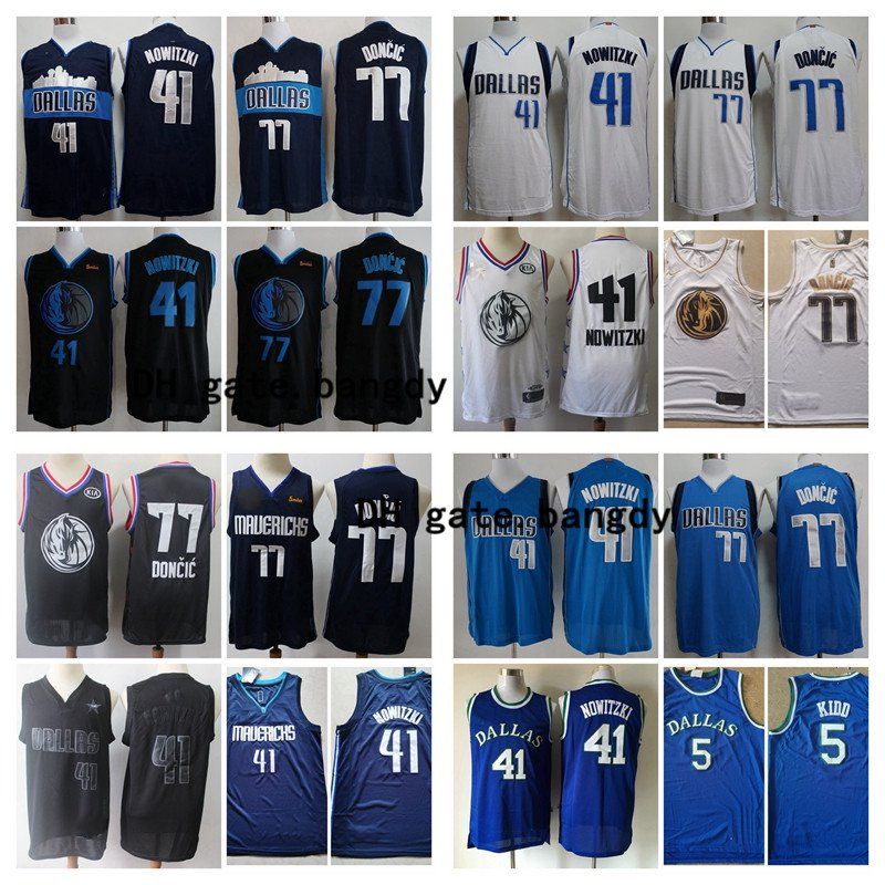 2021 City 2020 Mens Dallas Mavericks Nba 41 Dirk Nowitzki ...