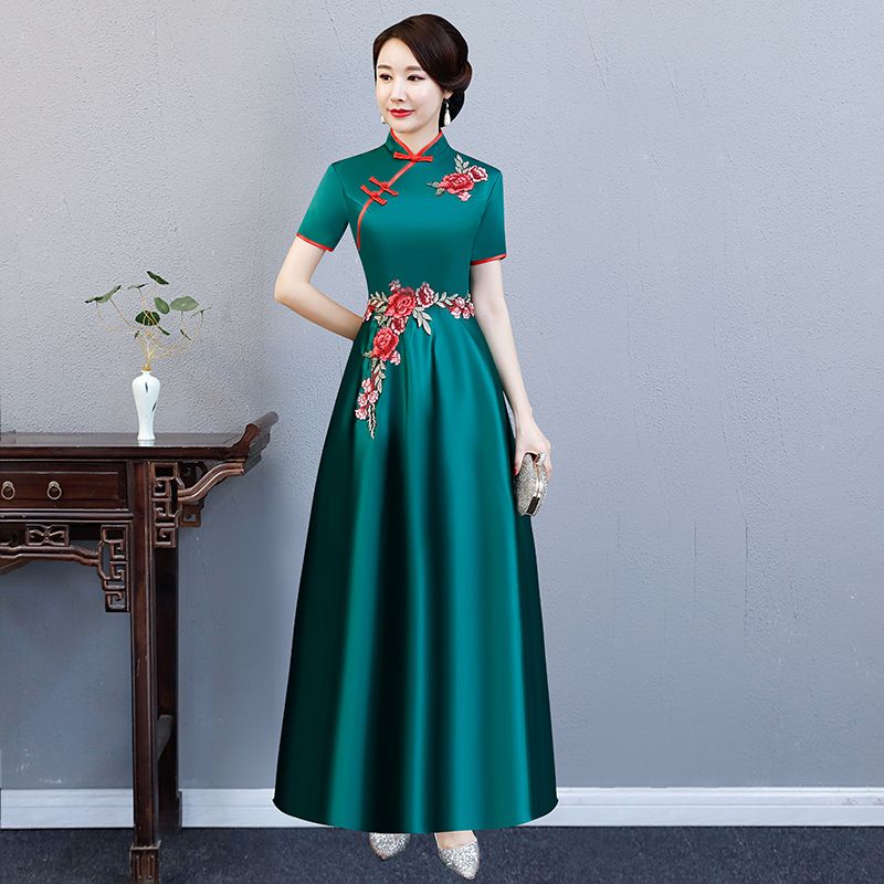 traditional long gowns for ladies