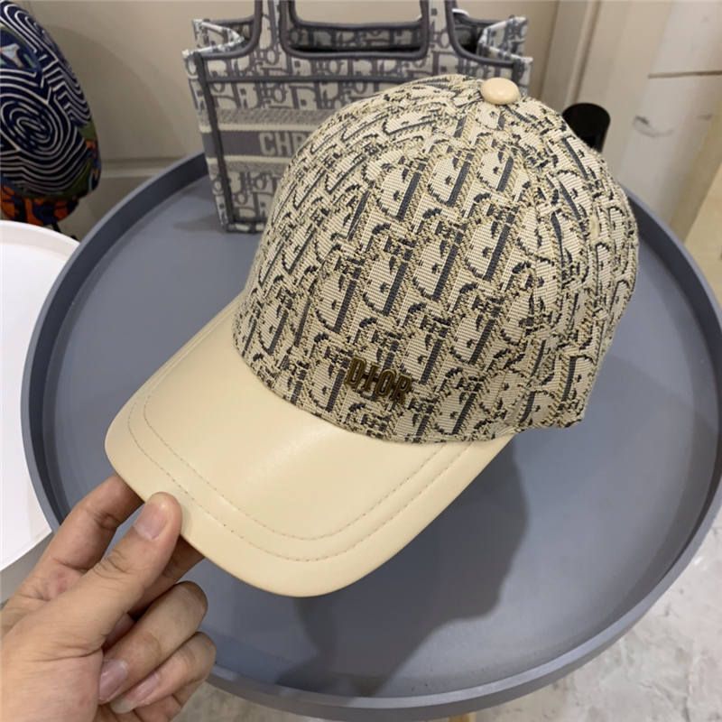 white designer hat